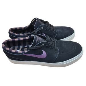 Nike Men 9.5 SB Stefan Janoski zoom air skateboard shoes Purple Ridgerock